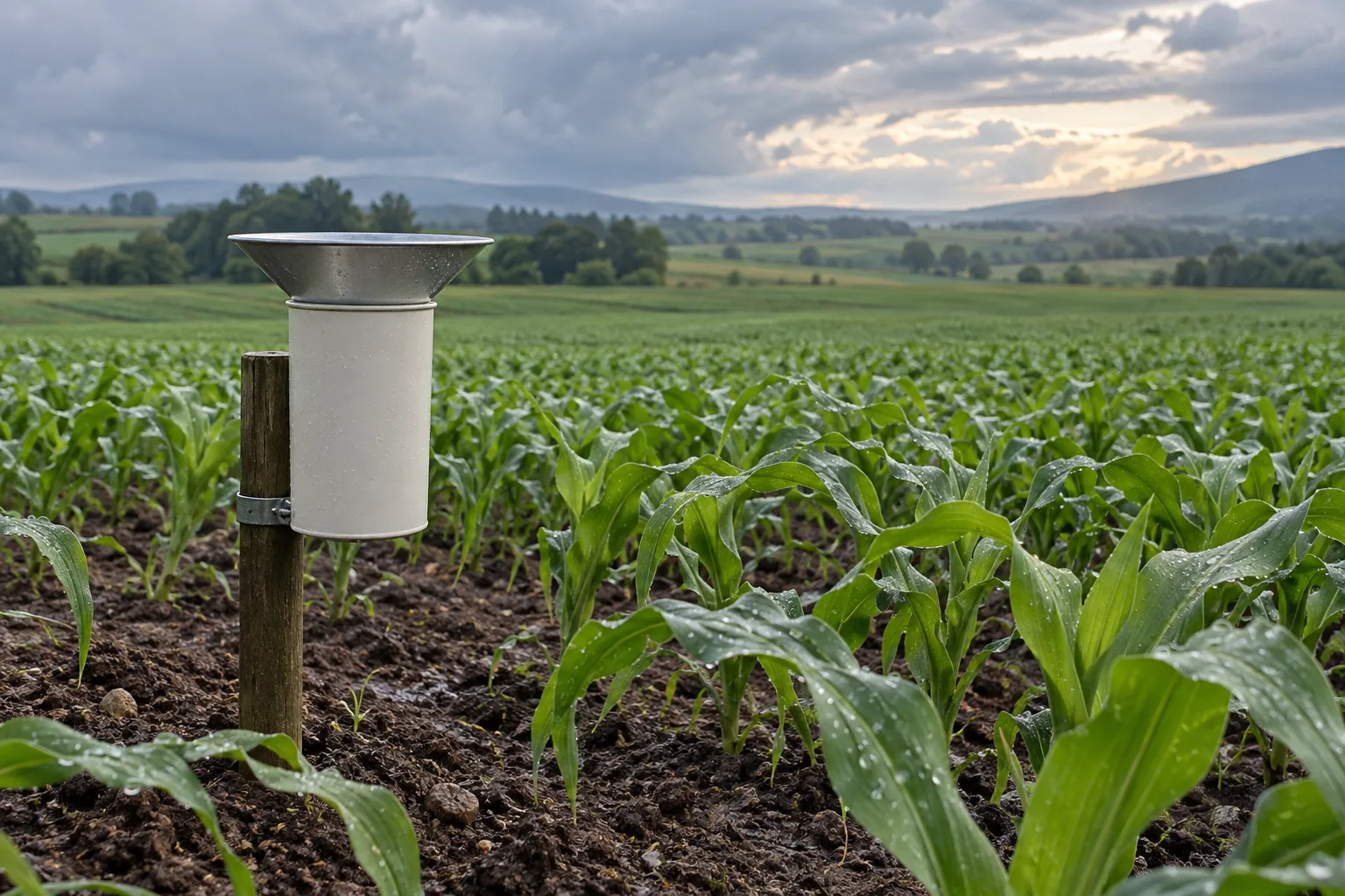 Plan the weather instruments and service space